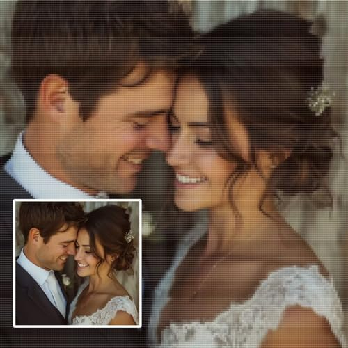 Diamond Painting Eigenes Foto, 5D Diamond Painting Personalisiert mit Voll Diamond Painting Zubehör Set, Private Custom Ihr Selbst Gestalten Bild Bastelset, Geschenk Mädchen, Zimmer Deko,30x30cm F-80