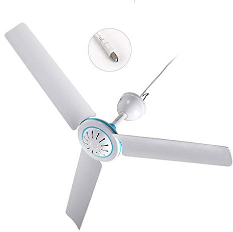 ZHAPEG Portable Ceiling Fan Hanging Fan USB Electric Mute Energy-Saving Fan Bedroom Gazebo Fan Basement