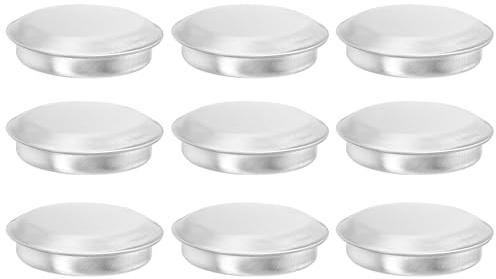 PATIKIL 1.1/27mm Agujero para Fregadero De Cocina, 9 Pcs Tapón De Agujero para Grifo De Acero Inoxidable, Placa De Cubierta para Agujero, Tapones De Metal para Agujero