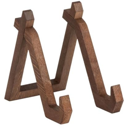 HYKJCSS Buchständer Buchhalter Vintage Rezeptständer Aus Holz, Kochrezeptständer, Fotoständer, Ständer, Präsentationsständer Kochbuchhalter