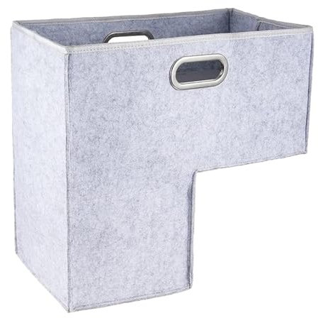 Cesta de almacenamiento para escaleras - Accesorios de cocina, Organizador de cesta plegable | Cesta de almacenamiento de fieltro para el hogar, cesta de almacenamiento de escaleras, organizador de al