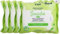 Cien | Sensitive - 3 IN 1 | Biodegradable Face Wipes | For Dry and Sensitive Skin | With Vitamin E and ALmond Oil | 25 Wipes × 4 [BUNDLE]