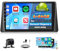 Roinvou 4+64G Radio Coche para Renault Megane 2 2002-2009 Carplay Inalámbrico Android Auto, Android 15 Pantalla Radio 2DIN 9 Pulgadas con MirrorLink Bluetooth WiFi GPS 32EQ RDS/FM SWC Cámara