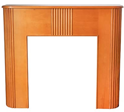 Elektrischer Kaminofen, Kaminsims, Kamin, dekorativer Holzschrank, Wohnzimmer, Vintage-Stil, Zuhause, Massivholz, Sideboard, Ornament kaminumrandung deko holz