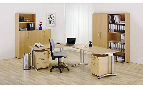 Schreibtisch Serie B 120 x 80 x 72 cm | Buche