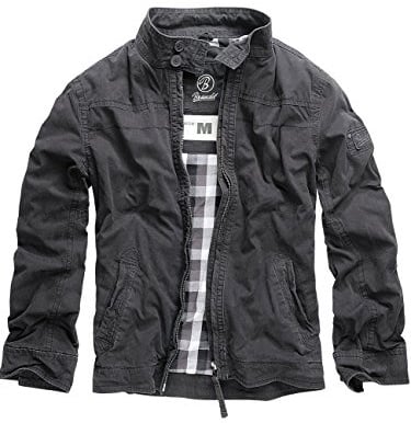 Brandit Yellowstone Herrenjacke, Schwarz, Regular