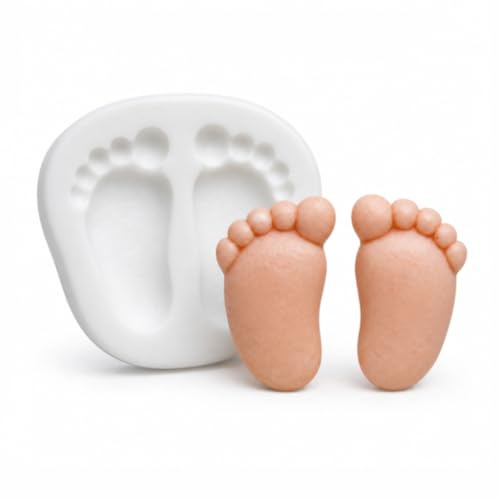 Silicone Mould - Baby Feet - Food Safe