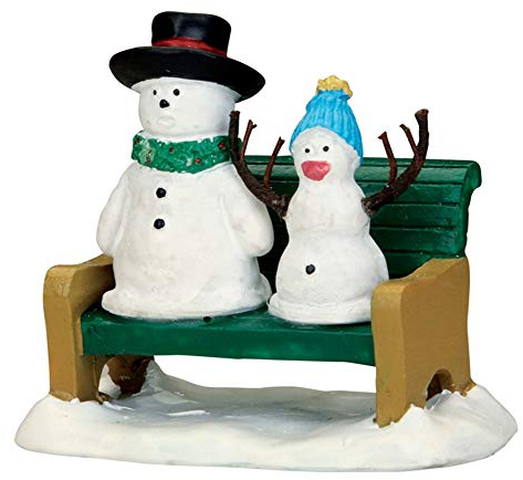 Lemax - Snowdad & Snowbaby
