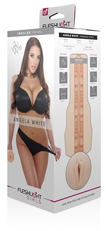 Fleshlight Male Sex Toys Angela White – Fleshlight Male Sex Toys, The Number One Masturbator for Men with Our SuperSkin Pocket Pussy Technology