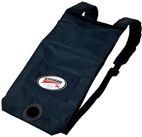 3M Easy Shine Canvas Backpack, Holds up to 1 1/2 Gallons of Floor Finish, Protector or Cleaning Chemicals, Black