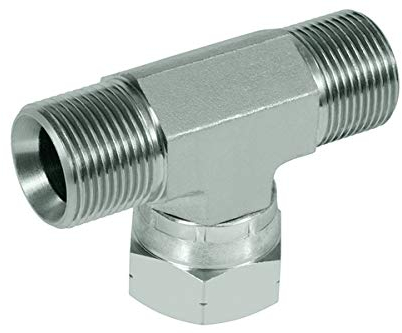 Raccord hydraulique avec raccord en T réglable 3/8