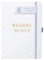 Busy B Wedding To Do Book - A5 size white & gold wedding organiser, One Size