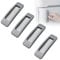 Winlauyet 4 Pcs Self-Stick Kitchen Cabinet Door Window Handle Helper Auxiliary Handle Sticker Convenient Opening Stick-on Handles (Grey)