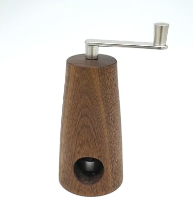 Holz Muskatmühlen Unikate handgemacht aus Edelhölzern | handgedrechselt | kleine Ausführung | manuell | tolle Geschenkidee (Nussbaum 1)