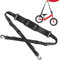 DHER Schultergurt Fahrrad Roller Tragegurt Universal Multifunktionale Tragende Schultergurte,Hochdichte Nylongurte FüR FalträDer Verstellbare Lasttragende Traggurte Geeignet FalträDer KinderfahrräDer