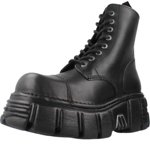 New Rock M.newmili083-s39 Stiefelletten/Boots Schwarz Boots Shoes