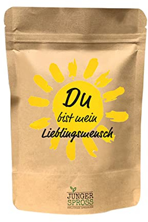 JUNGER SPROSS Pflanzbeutel - Du bist mein Lieblingsmensch