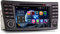 Erisin 7 Pulgadas 8-Core 4GB RAM 64GB ROM Android 13 Radio Coche Bluetooth Estéreo GPS Navigator para Mercedes Benz Clase E/CLS/G W211 W219 Soporte CarPlay Android Auto DSP Dab+ FM USB DVD CD WiFi