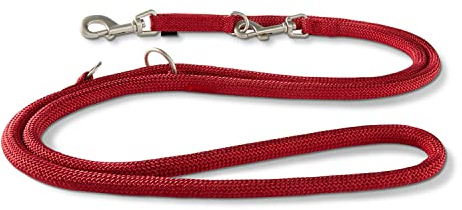 Wolters Führleine K2, Größe:300 cm x 9 mm, Farbe:rot