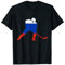 Russland Eishockey Trikot Russisch Spieler Love Team Stick Puck T-Shirt