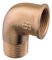 Bogen 90°MF (männlich-weiblich) aus Messing - Armaturen für Sanitär - Gartenbau Nautische Sanitär (2)