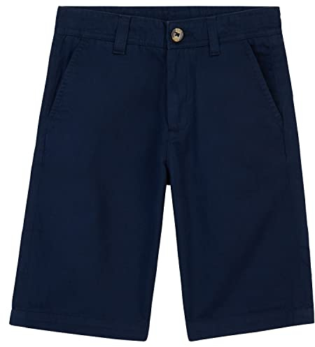 CityComfort Chino Shorts for Boys & Teens, Knee Length Breathable Cotton Casual Summer Bermuda Shorts Trouser with Pockets