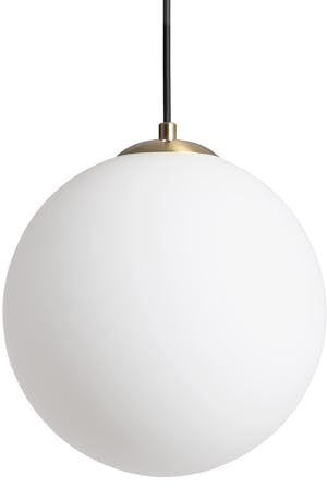 LEDKIA LIGHTING Pendelleuchte Metall und Glas Moonlight Brass Gold E27