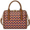 Fossil Damen Satchel Williamson Umhängetasche, Gewebter Multidruck