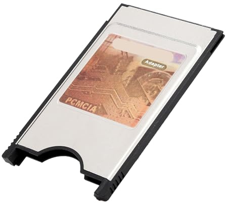 PCMCIA Card Reader, Compact Flash Adapter, CompactFlash PC Card Reader, Plug and Play, Memory Card Reader
