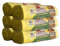 CSC - Sac Poubelle 40L pour Poubelle Sous Évier avec Poignées, 90 Pièces, 55x65cm, Sac Tri Sélectif Intérieur Anti-Goutte et Anti-Perforation, Sacs à Déchets Résistants, 6 Rouleaux, Jaune