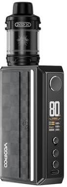 Voopoo | Drag 5 Kit + U-Force X | Black | 177W | 2x 18650 batteries needed (no included) | Ohne nikotin