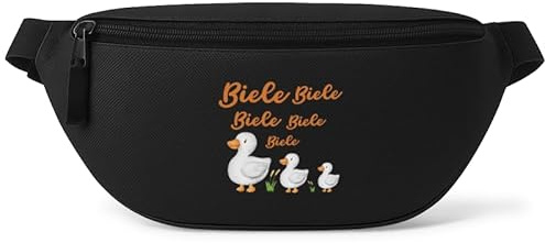 Biele Biele Biele - Bauchtasche - Bauchtasche | Malle | Party | Urlaub | lustige Sprüche | Festival | Umhängetasche | Schwarz