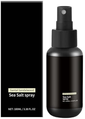 Spray au Sel Marin pour Hommes - Poudre Texturisante à Base Naturelle, Volumisant et Texturisant pour Cheveux, Infusé de Kelp et Vitamine B5, Léger et Non Gras