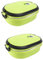 ISTOVO 2X Lunchbox Edelstahl Bento Box, Tragbare Luftdichte Lunchbox mit für Erwachsene und Kinder, 900 Ml Salatsuppe