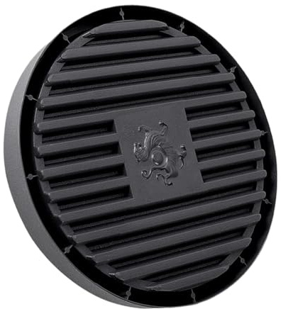 Sghtil Plunger Tray, Round Bathroom Plunger Mat, Bathroom Plunger Mat, Toilet Plunger Holder Fast-Drying for Easily Catching Water Drips