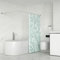 YOFOQ Tringle Douche Angle en Forme de L, Tringle à Rideau de Douche Réglable 60-93 x 60-93 cm, Baignoire, Tringle à Rideau de Douche en Acier Inoxydable avec 16 Anneaux