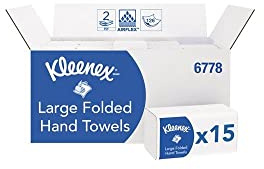 Falttuch KLEENEX® 6778 2-lagig weiß L320xB215ca.mm