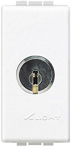 Conmutador 16A con llave1 móduloBTICINO Livinglight N4022Blanco