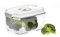 Status Timer Produkt Line rechteckig Vakuum Container, Plastik, weiß, 2 Liter