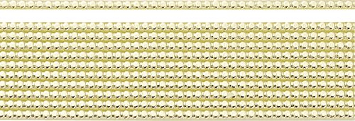 KnorrPrandell 8306060 Wachs - Perlstreifen, 20 cm, Gold