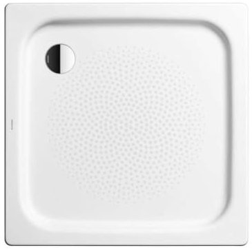 Kaldewei Stahl-Duschtasse, Ambiente DUSCHPLAN 542 – 1 Antislip 800 x 800 x 65 mm alpinweiss