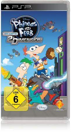 Phineas und Ferb - Quer durch die 2. Dimension - [Sony PSP]