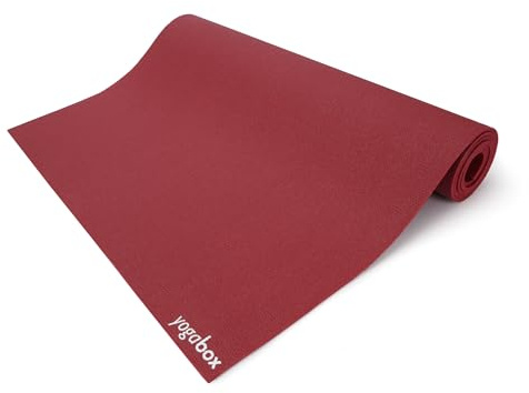 Yogabox Studio Yogamatte PREMIUM - 200 cm x 60 cm x 4.5 mm (LxBxH) - Fitnessmatte, Pilatesmatte, Gymnastikmatte - OEKO TEX 100 P1 - Made in Germany