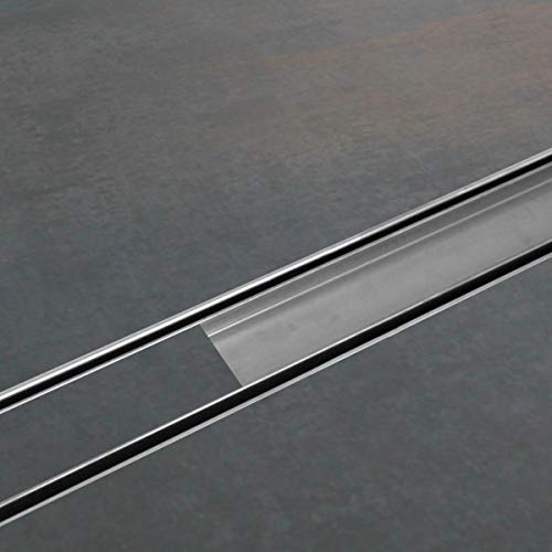 ESS Duschrinne Easy Drain Compact 30 FF Fliese 70 cm befliesbar edelstahl Komplettset flach
