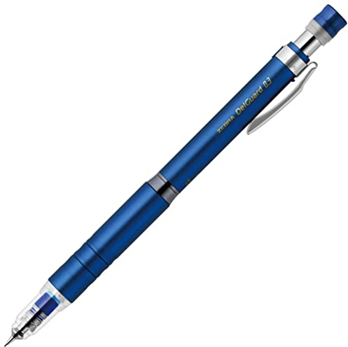 Zebra Druckbleistift, Del Guard Typ LX, 0,3 mm, blau (p-mas86-bl)