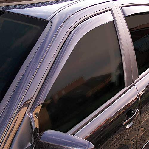 ClimAir Windabweiser Schwarz passgenau | kompatibel mit Seat Arona 2017-
