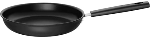 Fiskars Bratpfanne, Ø 26 cm, Für alle Kochfelder geeignet, Aluminium/Kunststoff, Kratzfest, Antihaftbeschichtung, Hard Face, Schwarz, 1052223