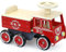 Vilac - Porteur enfant - Design de camion de pompier - Coffre de rangement sous l’assisse - Système anti bascule - Véhicule fait en bois - Robuste - Amusant - A partir de 18 mois - 1126R