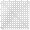 Tappetini sottobicchieri,tappetino sottobicchiere, bar,ristoranti, pub. tappetino bicchieri componibile 33 x 33 cm bianco.Confezione 1 pezzo.Codice B-573