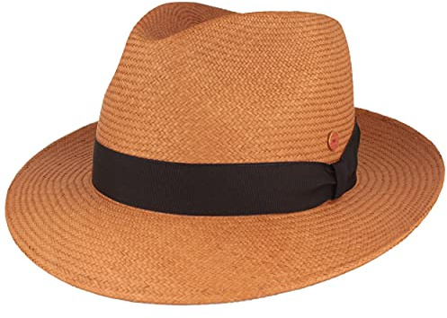 Mayser Orginal Panama-Hut | Stroh-Hut | Sommer-Hut aus Ecuador – Traditionell Handgeflochten, gefüttertes Schweißband, Bruchschutz
